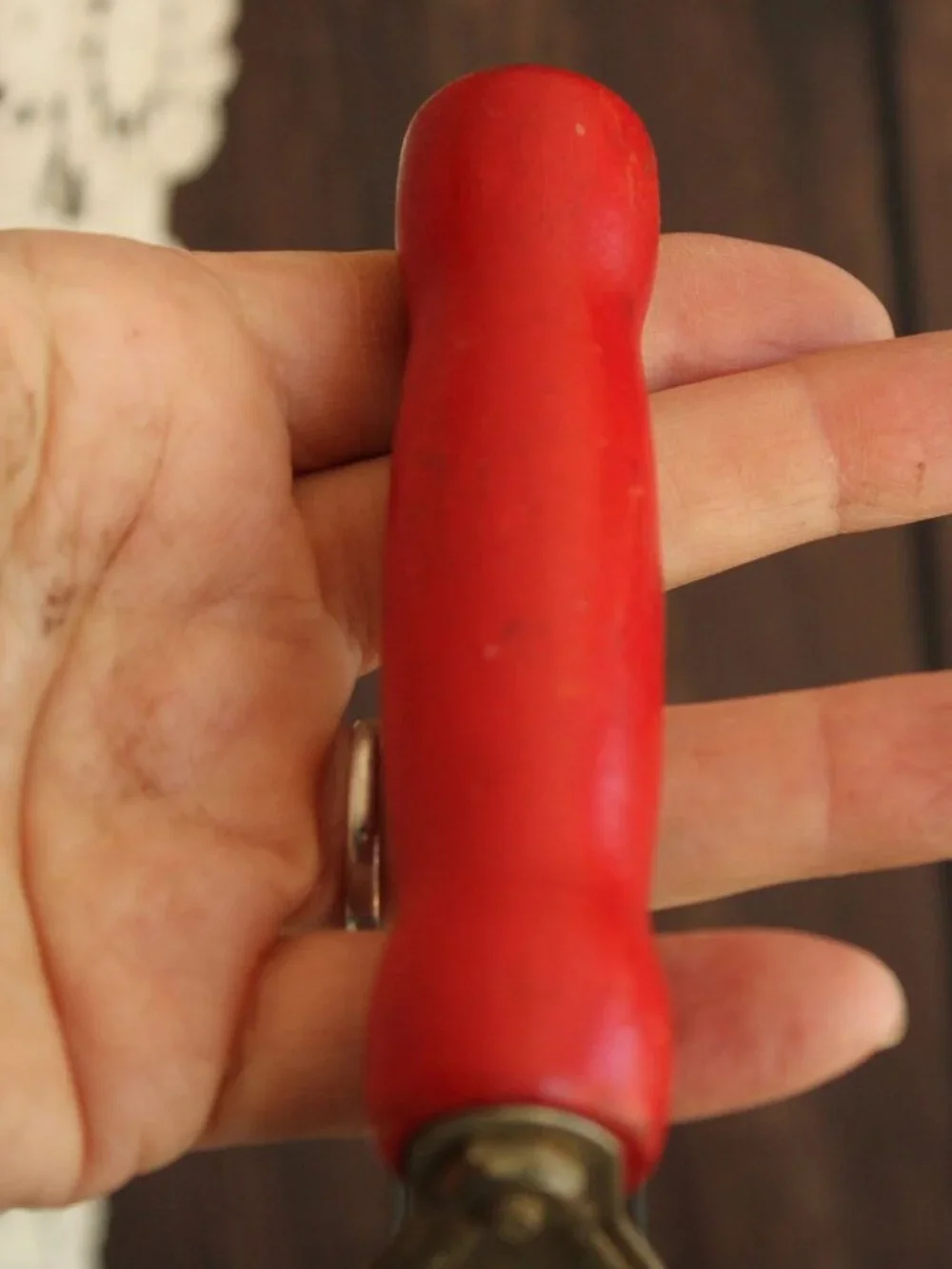 Vintage manual dough